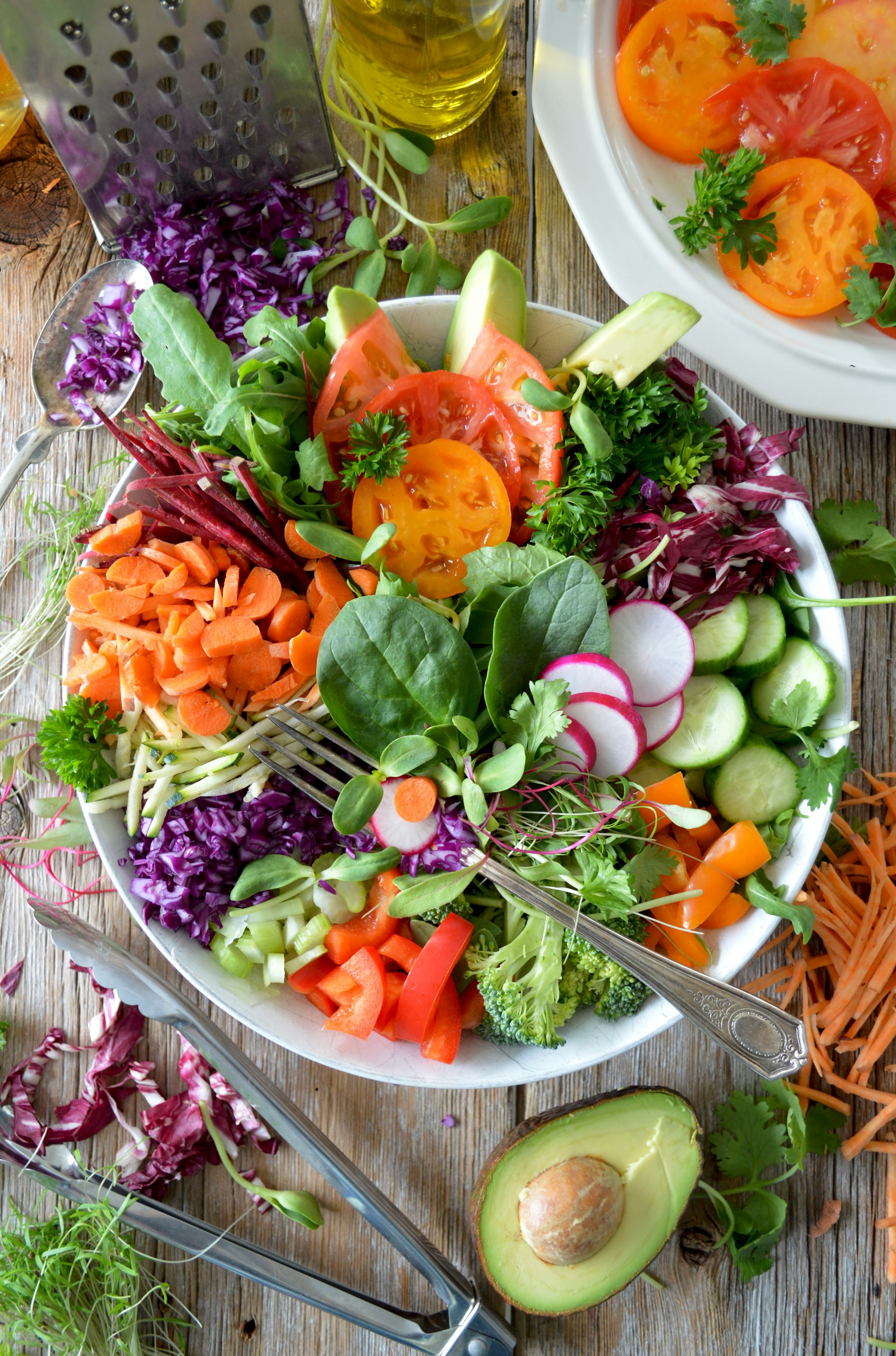 Vegetarian salad bowl